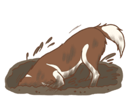 1 day of Siberian Husky sticker #6977776