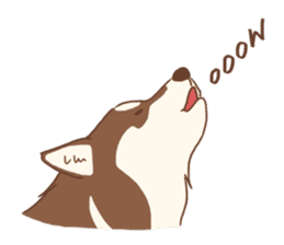 1 day of Siberian Husky sticker #6977788