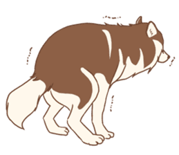 1 day of Siberian Husky sticker #6977789