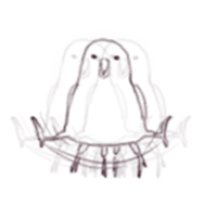 chirp chirp bird sticker #6977949