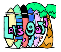 SURF&HAWAIIAN sticker #6978012