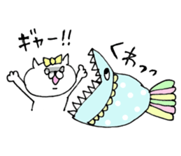 the cat kind3 sticker #6978592