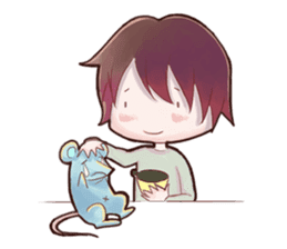 Mouse and The Boy sticker #6978961