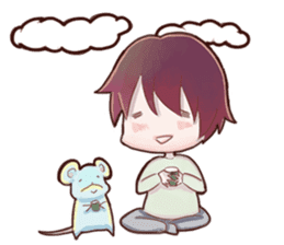 Mouse and The Boy sticker #6978984