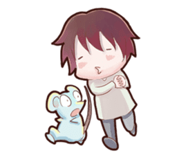 Mouse and The Boy sticker #6978985