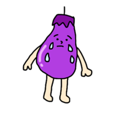 Hello!Mr.Eggplant! sticker #6979490