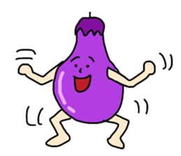 Hello!Mr.Eggplant! sticker #6979491