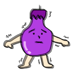 Hello!Mr.Eggplant! sticker #6979503