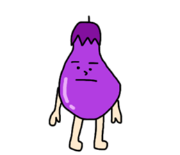 Hello!Mr.Eggplant! sticker #6979504