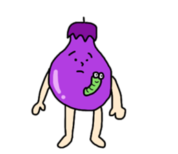 Hello!Mr.Eggplant! sticker #6979507