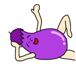 Hello!Mr.Eggplant! sticker #6979508