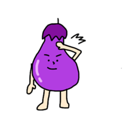 Hello!Mr.Eggplant! sticker #6979511