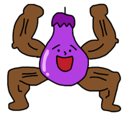 Hello!Mr.Eggplant! sticker #6979512