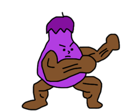 Hello!Mr.Eggplant! sticker #6979513