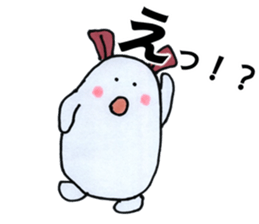 Daily life term of the soft rabbit sticker #6979670