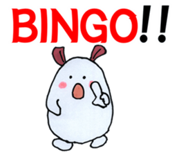 Daily life term of the soft rabbit sticker #6979672