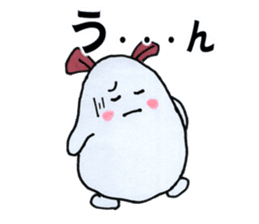 Daily life term of the soft rabbit sticker #6979674