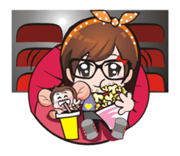 joyce & saruhaha sticker #6980489