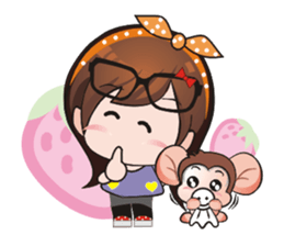 joyce & saruhaha sticker #6980491