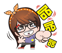 joyce & saruhaha sticker #6980498