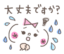 Cute emoticons. Honorific Hen sticker #6980699