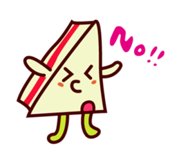 Tanu the Tanuki and Sando the Sandwich sticker #6980852