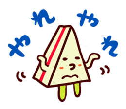 Tanu the Tanuki and Sando the Sandwich sticker #6980854