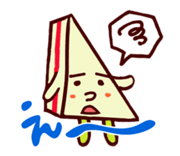 Tanu the Tanuki and Sando the Sandwich sticker #6980856