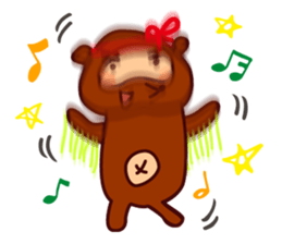 Tanu the Tanuki and Sando the Sandwich sticker #6980863