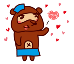 Tanu the Tanuki and Sando the Sandwich sticker #6980866