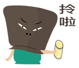 Mr. Kraft Paper Bag sticker #6980913
