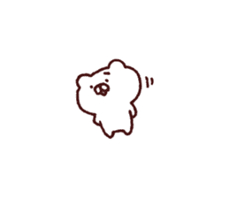 Kagoshima dialect polar bear 2 sticker #6981024