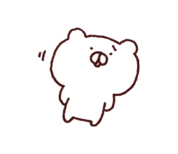 Kagoshima dialect polar bear 2 sticker #6981025