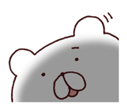 Kagoshima dialect polar bear 2 sticker #6981026