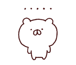 Kagoshima dialect polar bear 2 sticker #6981032