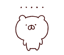 Kagoshima dialect polar bear 2 sticker #6981032