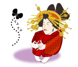 Interesting Ukiyo-e art_No.3 sticker #6982342