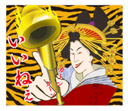 Interesting Ukiyo-e art_No.3 sticker #6982348
