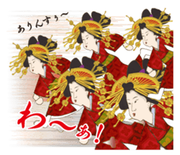 Interesting Ukiyo-e art_No.3 sticker #6982352