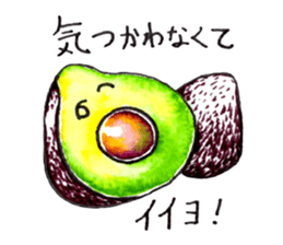 Fruit of our thank you sticker #6982476