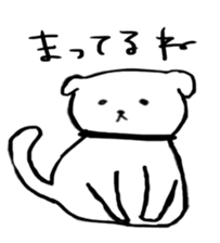 cat and women sticker #6982499