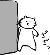 cat and women sticker #6982505