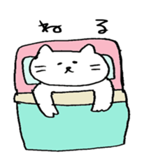 cat and women sticker #6982515