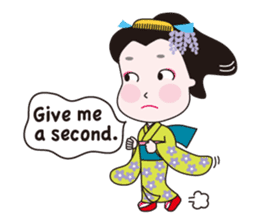 Geisha Mame-giku sticker #6982544