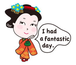Geisha Mame-giku sticker #6982547