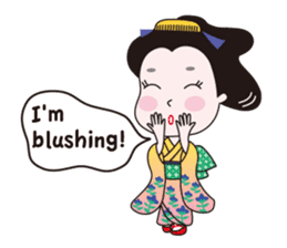 Geisha Mame-giku sticker #6982548