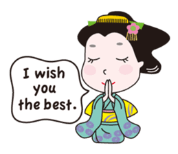 Geisha Mame-giku sticker #6982558