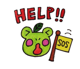 a frog Pyonpyon sticker #6982752