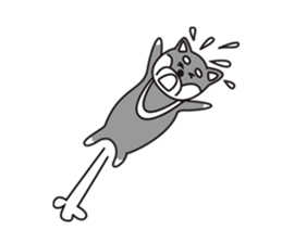 Black Shiba Inu Yu sticker #6983145