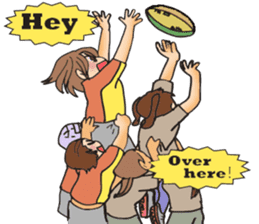 Let's go! Rugby Women's Sevens! sticker #6983176